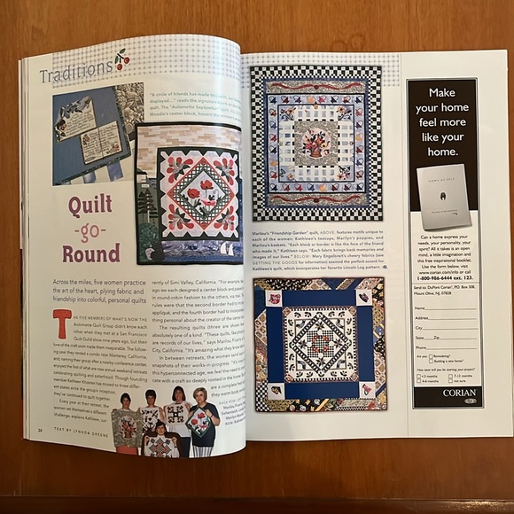 Mary Engelbreit Home Companion Magazine & Ann Estelle Paper Doll April/May 1999 - Picture 11 of 16